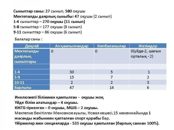 Паспорт школы