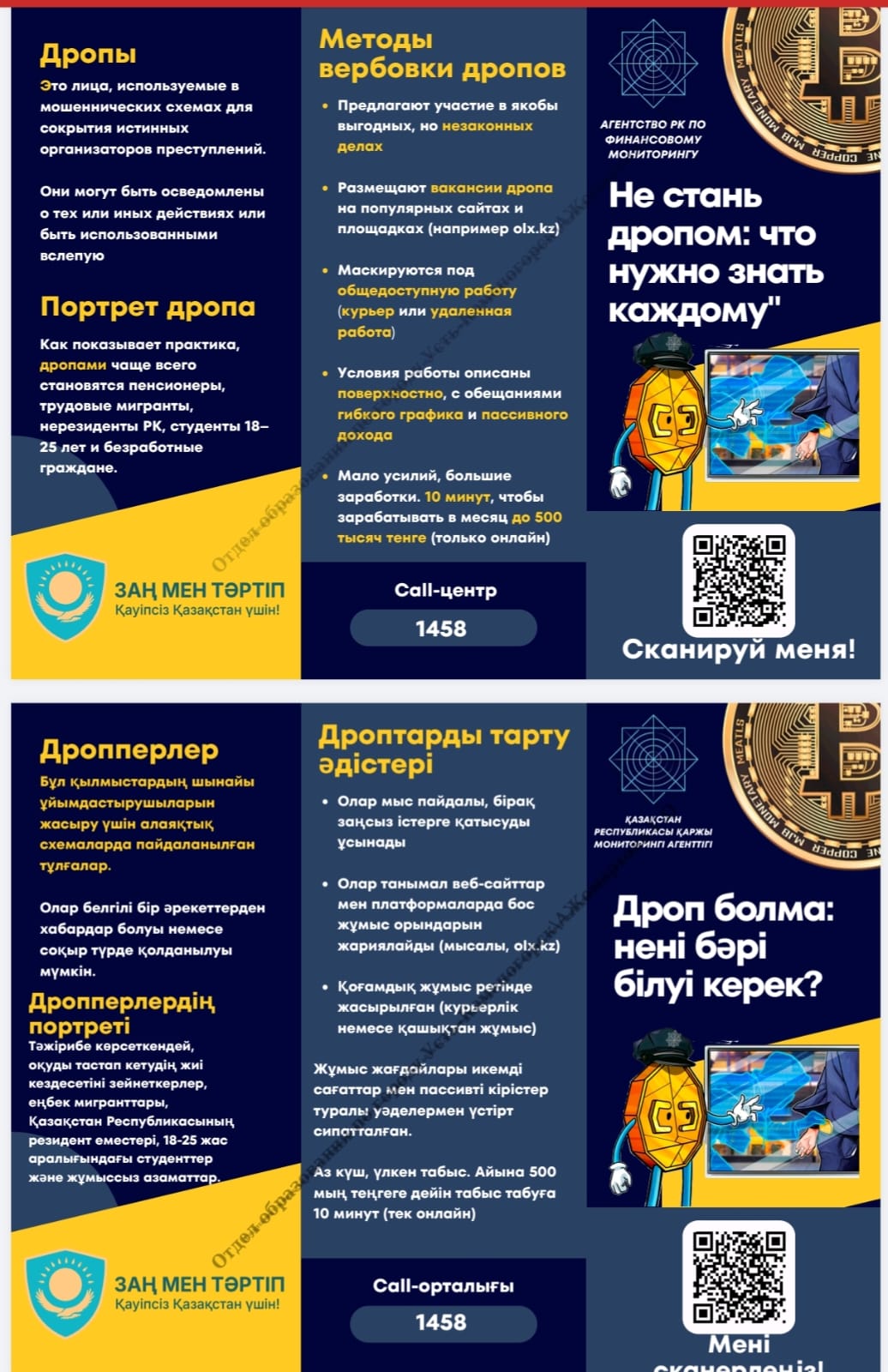 Жадынама. Памятка