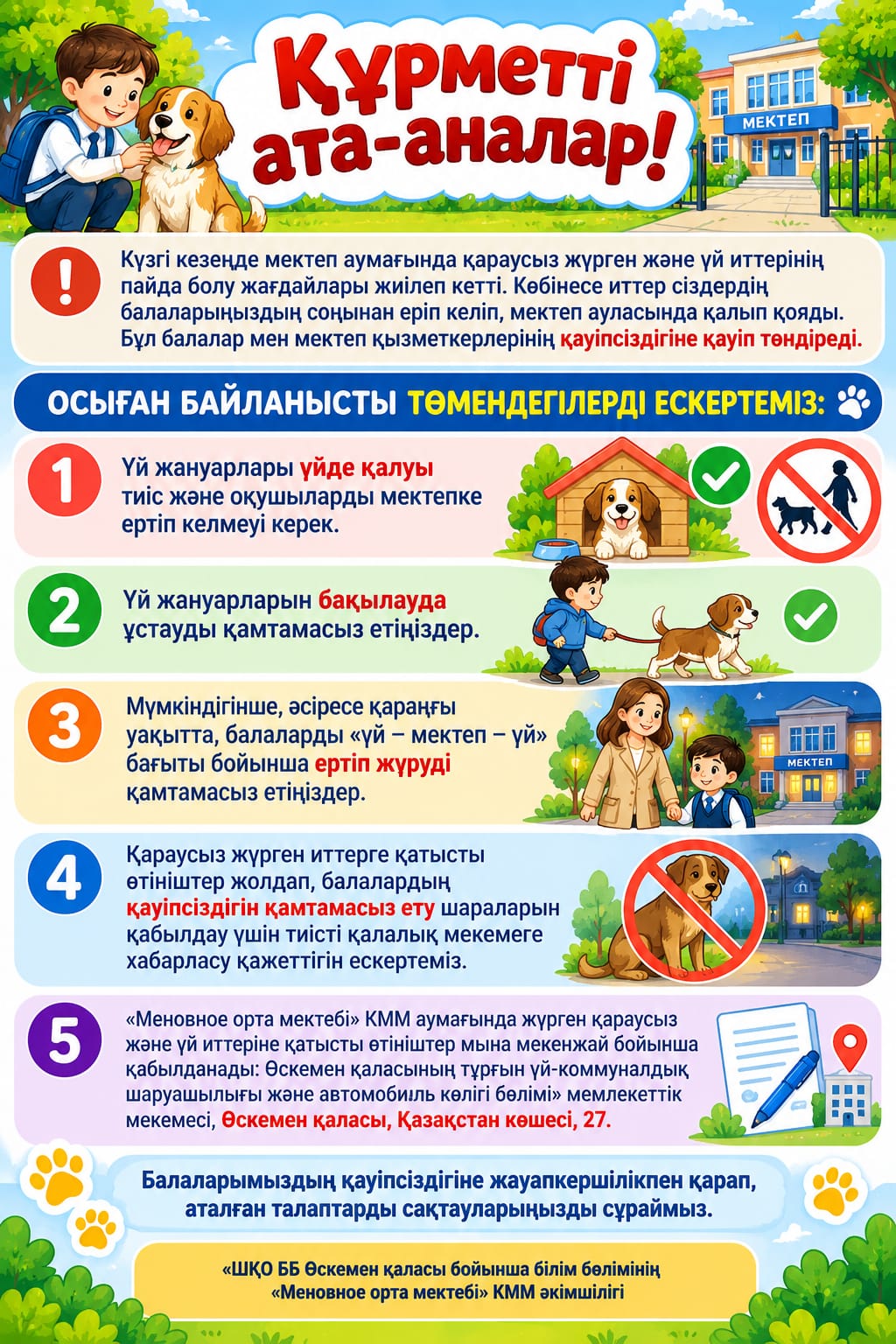 Жадынама. Памятка